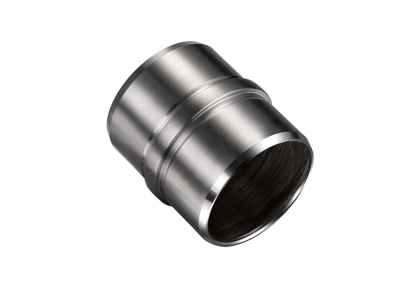 AICA Handlauf Verbinder Edelstahl Ø42,2mm Silber/Schwarz - Bild 2