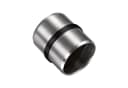 AICA Handlaufverbinder Edelstahl Ø42,2mm Silber/Schwarz Bild 2