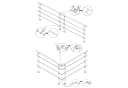 AICA Handlaufverbinder Set Ø 42,4 mm Edelstahl 304 Bild 3