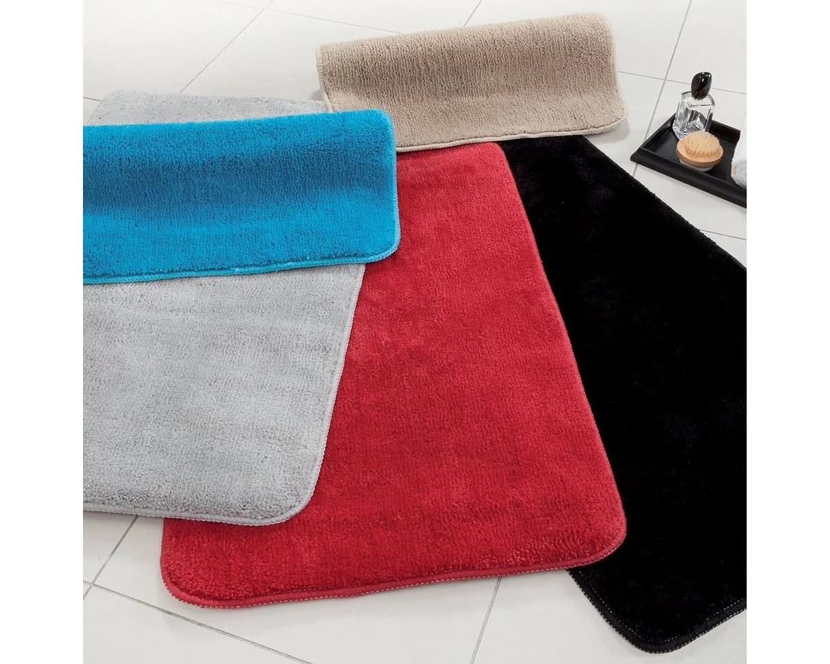 spirella Badematte ROSARIO Safran Gelb Velours Anti-Rutsch