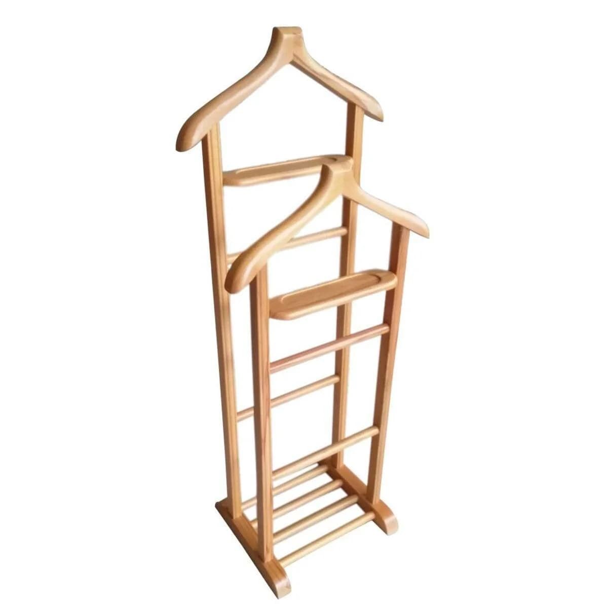 HERRENDIENER aus Massivholz Eleganter Kleiderschrank