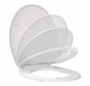 spirella WC-Sitz HARRY Oval Weiß PP Kunststoff Soft Close Bild 3