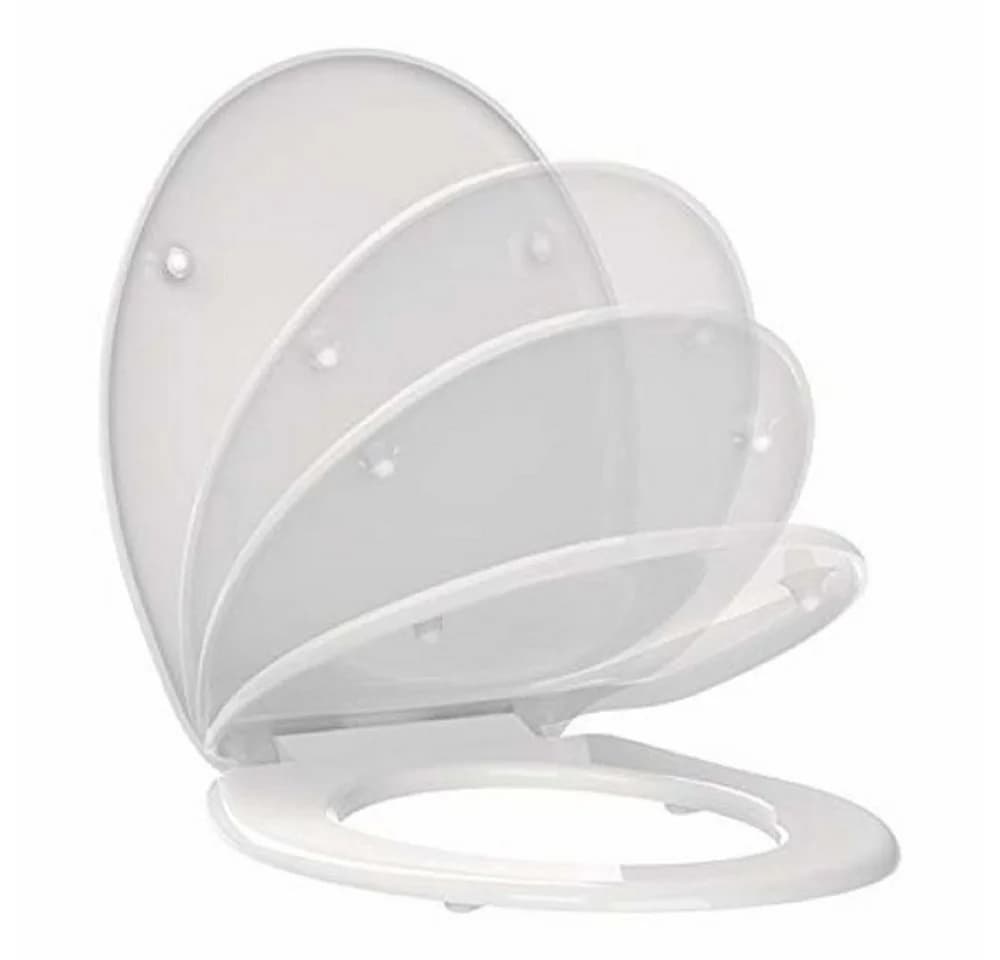 spirella WC-Sitz HARRY Oval Weiß PP Kunststoff Soft Close - Bild 3