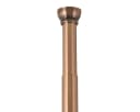 SPIRELLA Duschvorhangstange KRETA, kupfer, 75-125 cm Bild 1