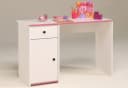 Parisot Smoozy Kinderschreibtisch Weiß Rosa mit Schubkasten Bild 3