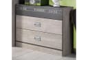 Parisot Kommode Fabric Grau mit 3 Schubkästen Bild 5