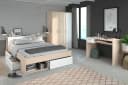 Parisot Jugendzimmer-Set Most Weiß Akazie mit Bett, Schrank, Tisch Bild 5