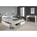 Parisot Jugendzimmer-Set Most Weiß mit Funktionsbett und Schreibtisch Bild 1