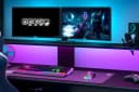 Parisot Gaming-Hochbett Online 1 Schwarz mit LED und Schreibtisch Bild 5