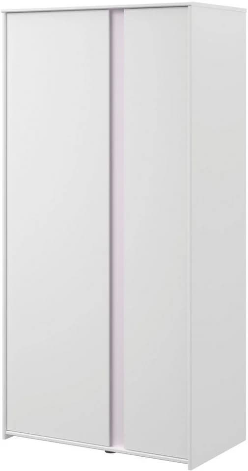Parisot Kinderkleiderschrank Pirouette 2 Weiß Modern - Bild 3