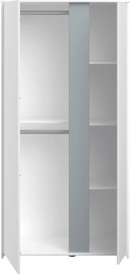 Parisot Kinderkleiderschrank Pirouette 2 Weiß Modern - Bild 5