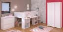 Jugendzimmer-Set PARISOT Pirouette 12 Weiß Hochbett mit Schrank Bild 2