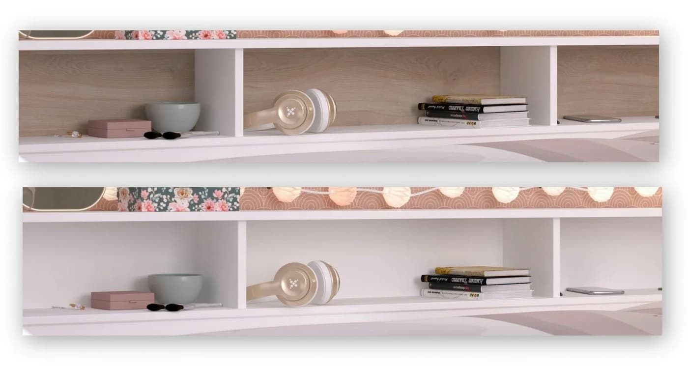 Parisot Stauraumbett Sleep 4 Weiß mit Schubkästen - Bild 4