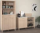 Parisot Schrank-Set Gala 2 Skandinavisch Braun Grau Bild 2