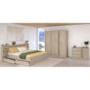 Parisot Schlafzimmer-Set 4-tlg. Eiche Weiss Escale 21 Bild 1