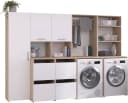 Parisot Laundry 1 Mehrzweckschrank-Set Jackson Eiche Nachbildung Bild 2