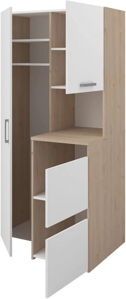 Parisot Laundry 1 Mehrzweckschrank-Set Jackson Eiche Nachbildung - Bild 3