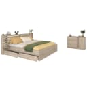 Parisot Schlafzimmer-Set "Escale 29" 3-teilig Japanische-Eiche Bild 1