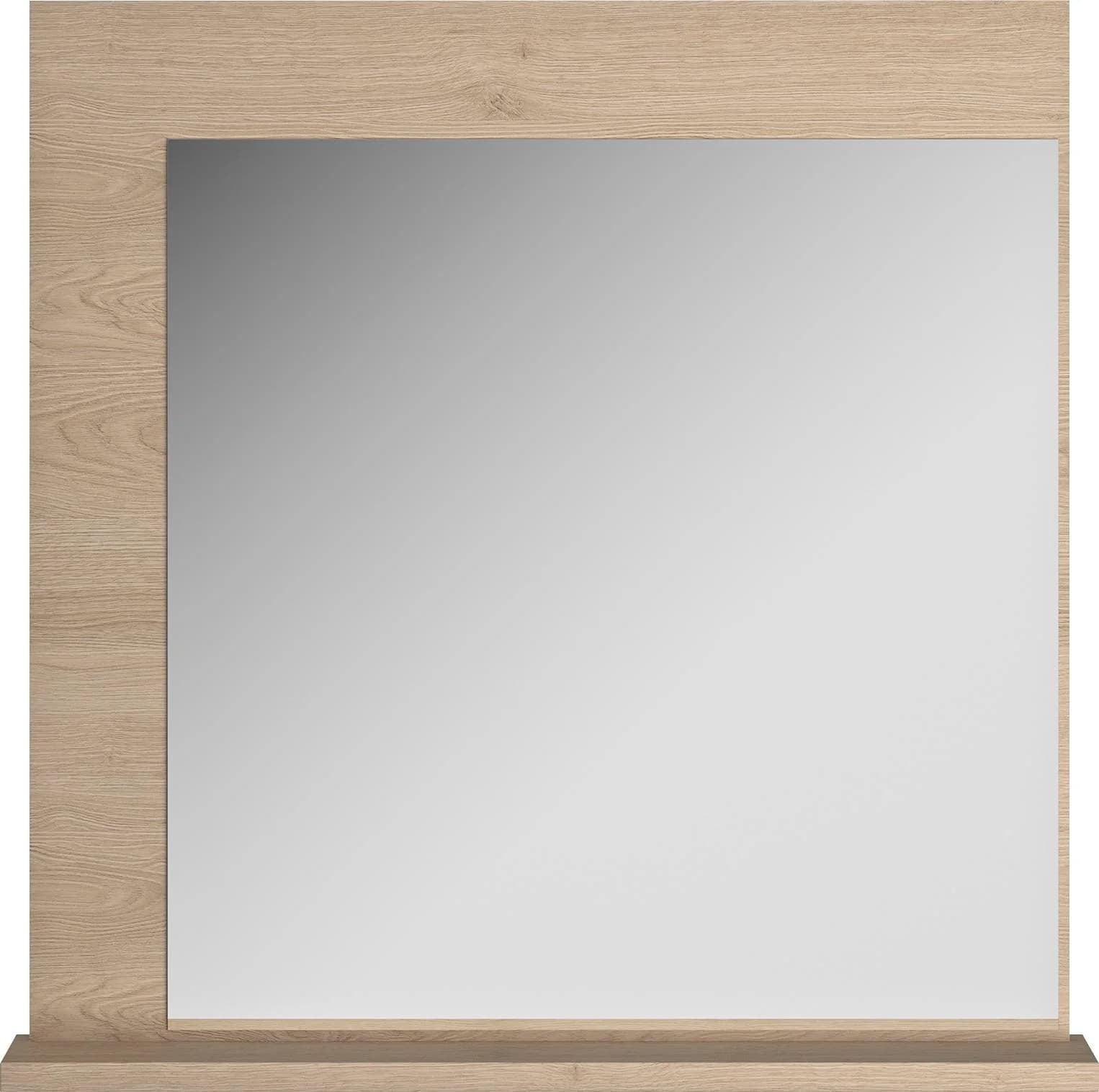Spiegel GAMI Kastanie Natur 93x93 cm Spanplatte