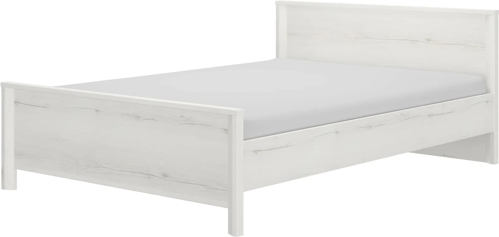 Kinderbett GAMI Bett Lugano Eiche Helvezia gebleicht