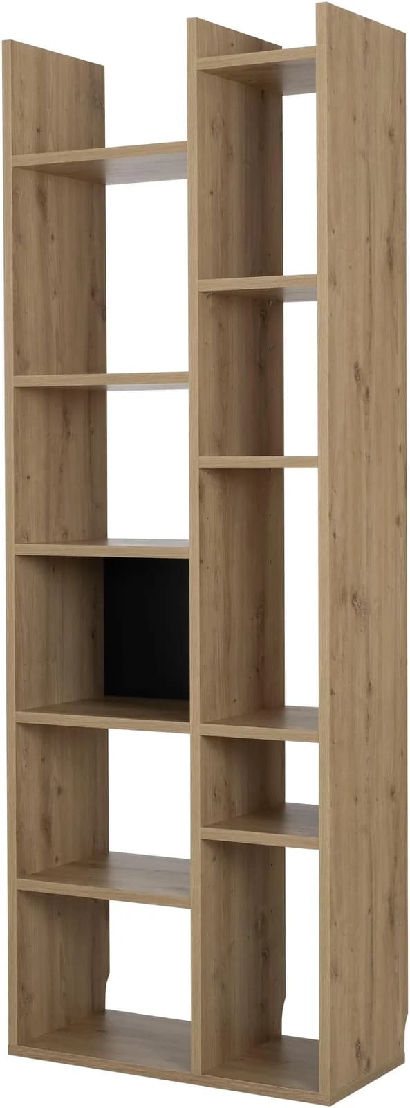 Bücherregal GAMI CRAFT Eiche Nachbildung 75x35x209 cm