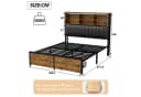 FUROKOY Jugendbett Doppelbett mit 2 Schubladen Bild 5