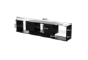 FUROKOY TV-Schwarz Hochglanz Lowboard mit LED-Beleuchtung Bild 5