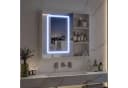 FUROKOY Badezimmerspiegelschrank Weiß mit LED & Entfogger Bild 4