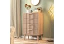 zebery Kommode Sideboard mit 4 Schubladen Holzoptik Bild 2