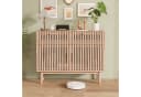 zebery Kommode Sideboard mit 2 Schubladen und 2 Türen Holzoptik Bild 4