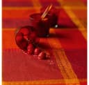 Garnier Thiebaut Tischdecke Mille Wax Ketchup Baumwolle Bunt Bild 1