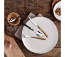 Amefa Besteck-Set ECLAT NATURE 24-tlg. Beige Edelstahl Bild 1