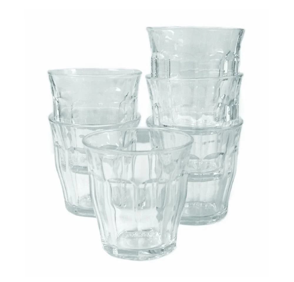 Bormioli Rocco Duralex Picardie Trinkglas 310 ml 6er Set Transparent