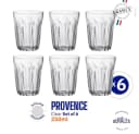 Bormioli Rocco Duralex Provence Glas Becher 250 ml 6er Set Transparent Bild 2