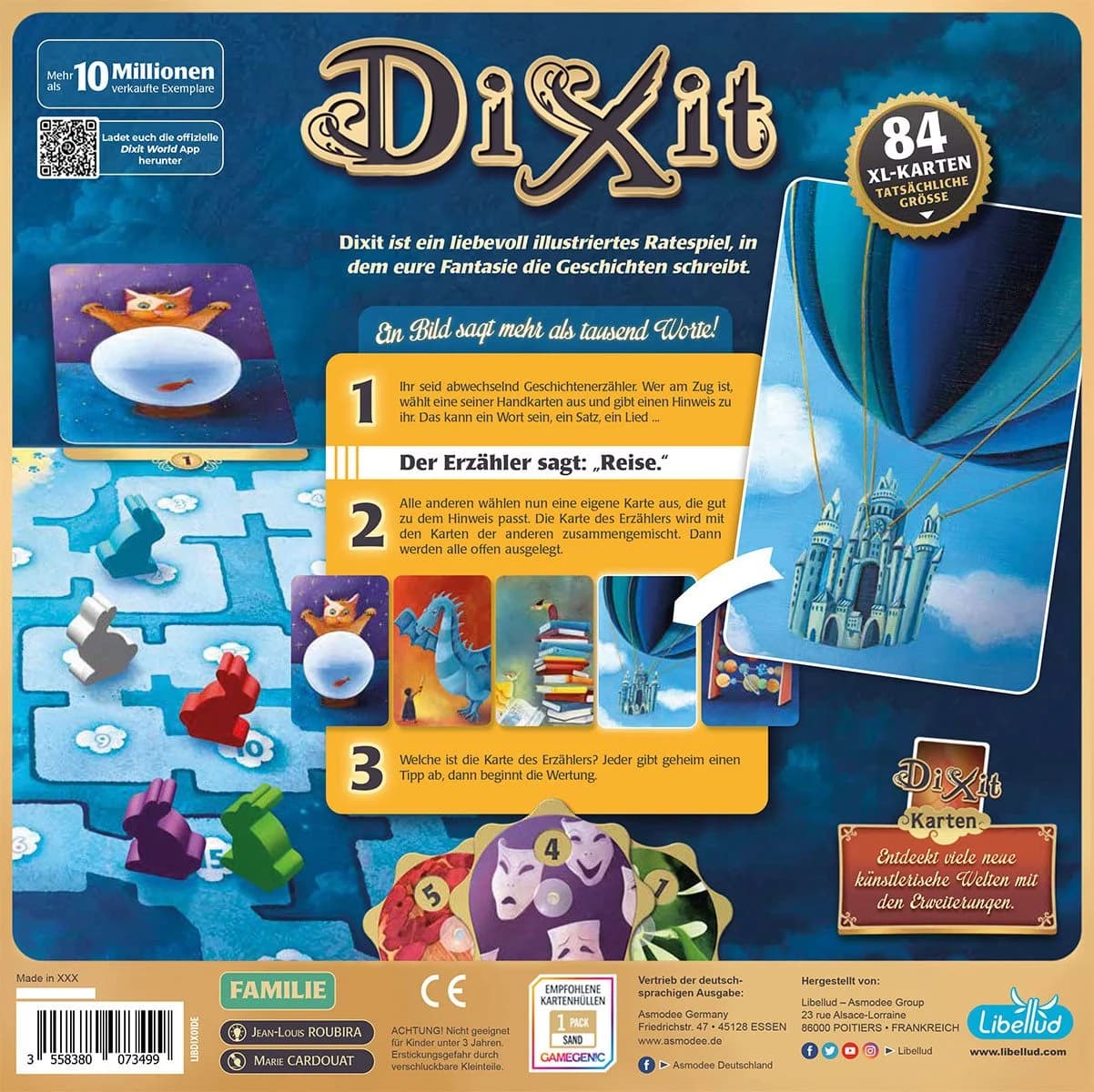Asmodee Spiel Dixit - Fantasievolles Familienspiel Bunt - Bild 4
