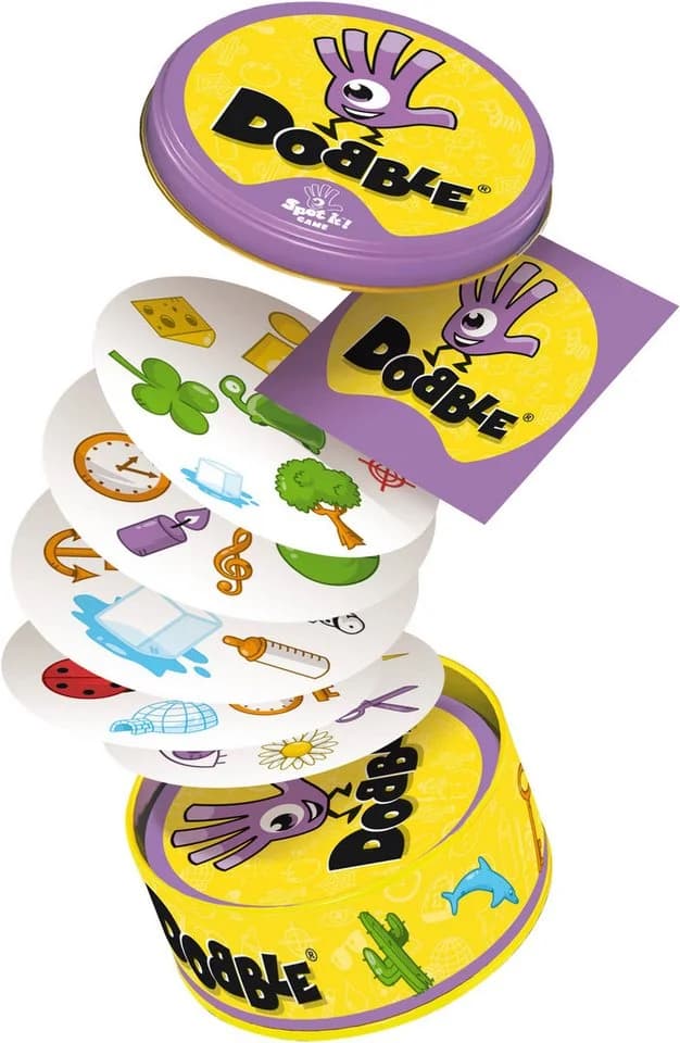 Zygomatic Dobble Reaktionsspiel - 55 Karten mit 5 Spielvarianten - Bild 3