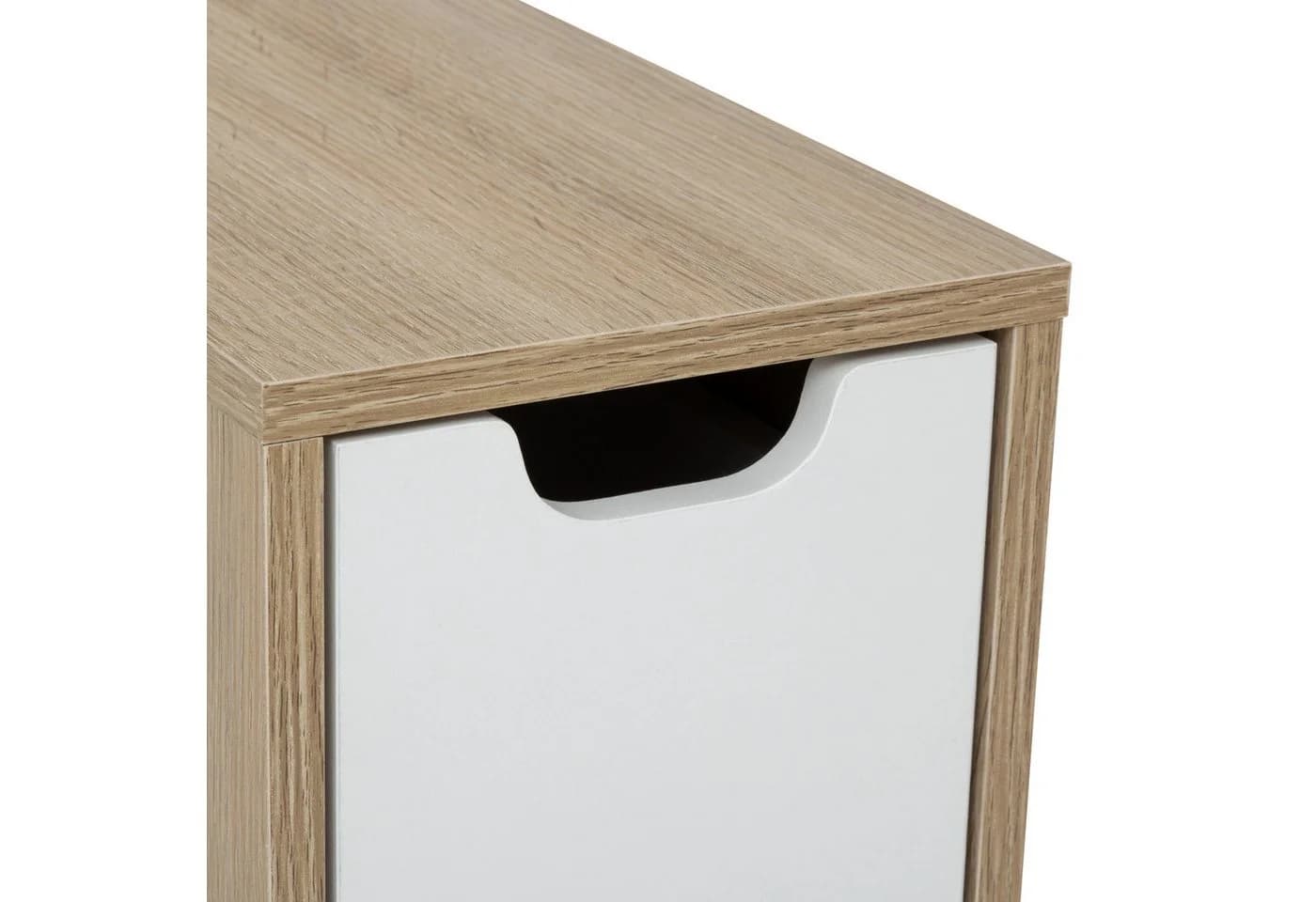 5five Simply Smart Modulare Schrank LOA mit 3 Schubladen Beige/Weiß - Bild 5