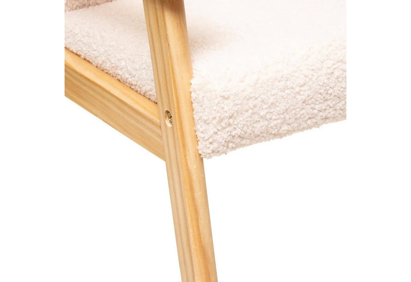 Atmosphera Créateur d'intérieur Kindersessel Weiß Kiefernholz - Bild 3