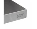 5five Simply Smart Schneidauflage Knetbrett Edelstahl Silber Bild 1