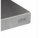5five Simply Smart Schneidauflage Knetbrett Edelstahl Silber Bild 2