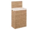 5five Simply Smart Wäschekorb aus Seegras 45L mit Baumwollfutter Bild 1