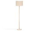 Atmosphera DELLA Stehlampe Holz Reisstroh E27 Bild 2