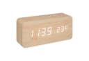 Atmosphera Gamiel Wecker Beige mit Thermometer und Alarm Bild 2