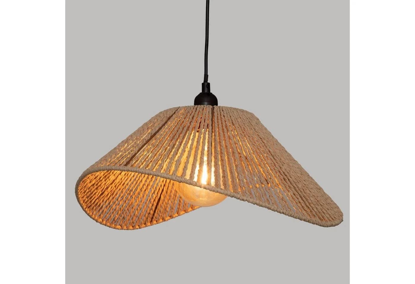 Atmosphera MYHA Pendelleuchte Beige Modern Dekofunktion - Bild 3