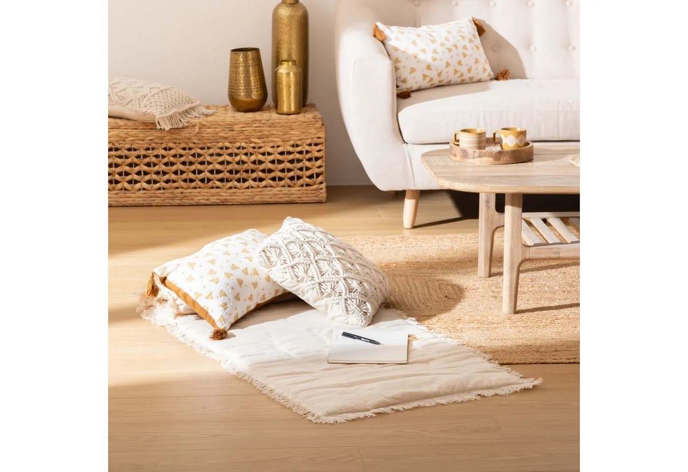 Atmosphera Bodenmatratze DOLCE RIVIERA Baumwolle