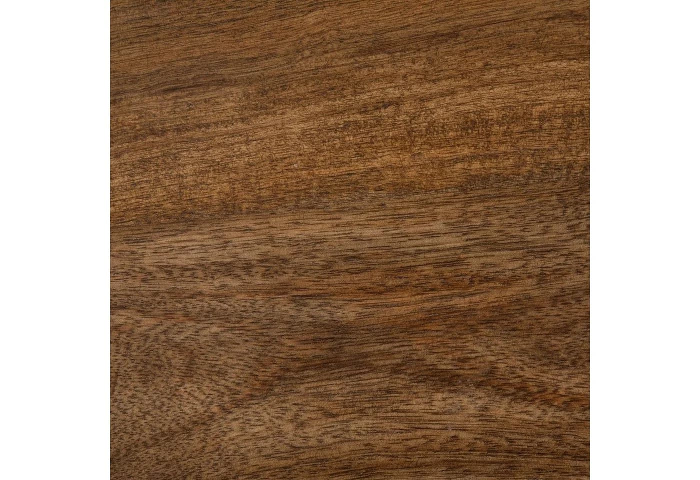 Atmosphera Beistelltisch Marmor und Holz Ø 35,5 cm Modern - Bild 4