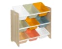 Atmosphera Créateur d'intérieur Standregal mit 9 farbigen Boxen Bild 2