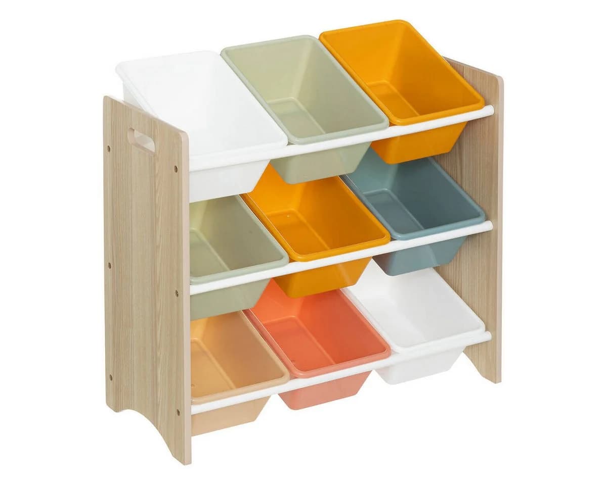 Atmosphera Créateur d'intérieur Standregal mit 9 farbigen Boxen - Bild 2