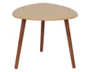 Atmosphera MILEO 3er-Set Beistelltische Tränenform MDF Hevea Bild 4