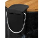 5five Simply Smart Kosmetikeimer Lea Schwarz 3L mit Soft-Close Bild 4